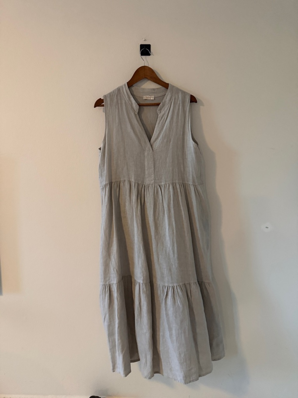 100% Made In Italy Linen Dress